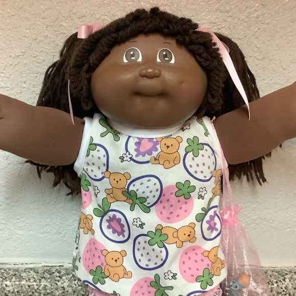 First Edition VTG Cabbage Patch Kid AA Girl Hong Kong Head Mold #3 1983